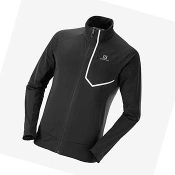 Chaquetas Salomon GORE-TEX INFINIUM™ WINDSTOPPER® PRO Hombre Negros | MX 3261JPQ